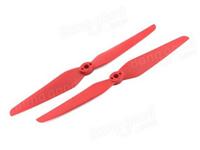 Kingkong 6535 CW CCW red PC Fiberglass Propellers for Mulicopter (1 CW, 1CCW) [1029148-r]